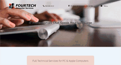 Desktop Screenshot of fourtechsupport.com